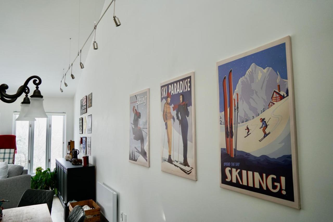 Apartamento Le Retro Chic A Mont-Tremblant Exterior foto
